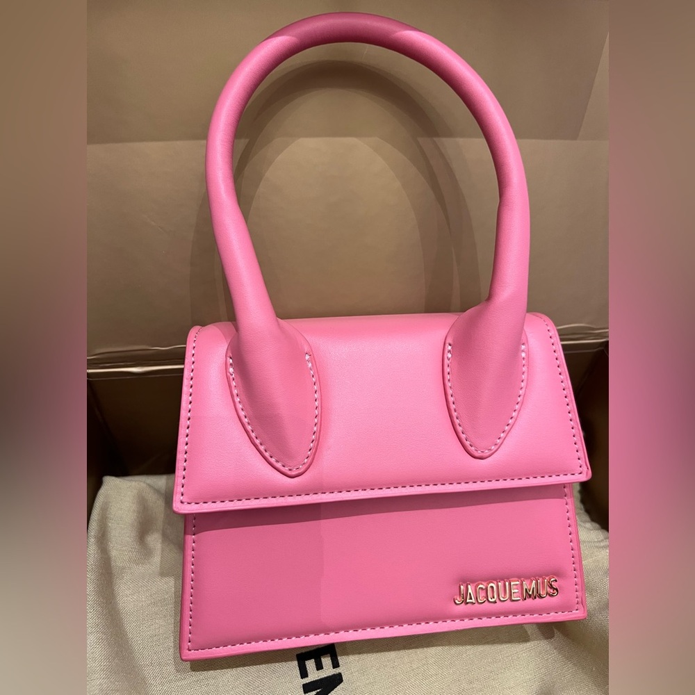 Jacquemus mini pink bag